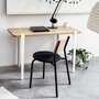 Tiptoe SSD Soft Chair - Recycled Upholstery - Graphite Black