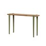 Tiptoe Lima Side Table In Reclaimed Wood - Khaki Green