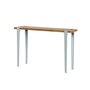 Tiptoe Lima Side Table In Reclaimed Wood - Pale Blue