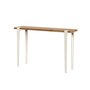 Tiptoe Lima Side Table In Reclaimed Wood - Cream White
