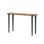 Tiptoe Lima Side Table In Reclaimed Wood - Midnight Blue