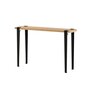 Tiptoe Lima Side Table - Solid Oak - Graphite Black