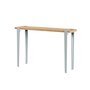 Tiptoe Lima Side Table - Solid Oak - Pale Blue