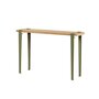 Tiptoe Lima Side Table - Solid Oak - Khaki Green