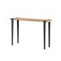 Tiptoe Lima Side Table - Solid Oak - Midnight Blue