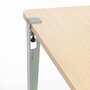 Tiptoe Lima Side Table - Solid Oak - Eucalyptus Grey