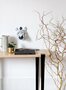 Tiptoe Lima Side Table - Solid Oak - Graphite Black