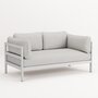 TIPTOE EASY SOFA – 2 SEATS - AUSTRAL GREY - HEATHER GREY