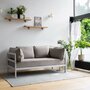 TIPTOE EASY SOFA – 2 SEATS - AUSTRAL GREY - SAND BEIGE