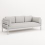 TIPTOE EASY SOFA 3 TO 4 SEATS - AUSTRAL GREY - HEATHER GREY