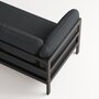 TIPTOE EASY SOFA 3 TO 4 SEATS - GRAPHITE BLACK - SLATE GREY