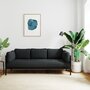 TIPTOE EASY SOFA 3 TO 4 SEATS - GRAPHITE BLACK - SLATE GREY
