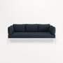 TIPTOE EASY SOFA COVERS SET - 3 TO 4 SEATER - MIDNIGHT BLUE