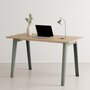 Tiptoe NEW MODERN desk – eco–certified wood - 130 X 70 CM - Eucalyptus Grey