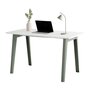 Tiptoe NEW MODERN desk – recycled plastic - 130 X 70 cm - Eucalyptus Grey