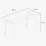Tiptoe NEW MODERN desk – recycled plastic