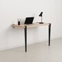 Tiptoe Wall desk – eco–certified wood - Graphite Black