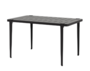 Tiptoe Midi Outdoor Table - Tisch - Graphite black - L130 x H75 x T80 cm