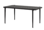 Tiptoe Midi Outdoor Table - Tisch - Graphite black - L160 x H75 x T80 cm