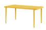 Tiptoe Midi Outdoor Table - Tisch - Sun Yellow - L160 x H75 x T80 cm