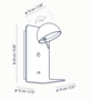 Bover Beddy A/02 Wandleuchten - White