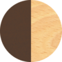 Bover Domita S/20 Pendel - Brown – Natural Wood