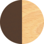 Bover Domita M/36 Tischleuchten - Brown – Natural Wood