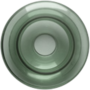 Bover Drip/Drop A/01 Wand - Drop Green Glass