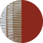 Bover Tanit M/29/R Tischleuchten - Beige – Terracotta Handle
