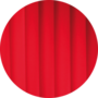 Bover Urban PF/60 Deckenleuchten - Chrome – Red Translucent Ribbon