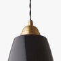 Anglepoise Original 1227 Brass Maxi Pendant - Jet Black