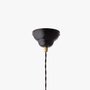 Anglepoise Original 1227 Brass Maxi Pendant - Jet Black