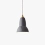 Anglepoise Original 1227 Brass Pendant - Elephant Grey