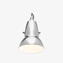 Anglepoise Original 1227 Wall Light - Bright Chrome with White/Black Cable Braid