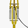 Anglepoise Type 75 Desk Lamp - Margaret Howell - Saxon Blue Edition - Yellow Ochre Edition