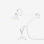 Anglepoise Original 1227 Giant Floor Lamp- Alpine White with Grey Cable Braid - Gloss Finish