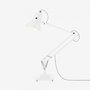 Anglepoise Original 1227 Giant Floor Lamp- Alpine White with Grey Cable Braid - Gloss Finish