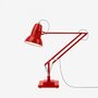 Anglepoise Original 1227 Giant Floor Lamp- Crimson Red with Black Cable Braid - Gloss Finish