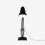 Anglepoise Original 1227 Giant Floor Lamp- Jet Black with Black Cable Braid - Satin Finish