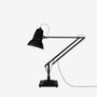 Anglepoise Original 1227 Giant Floor Lamp- Jet Black with Black Cable Braid - Satin Finish