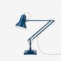 Anglepoise Original 1227 Giant Floor Lamp- Marine Blue with Black Cable Braid - Gloss Finish