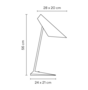 Vibia I.Cono 0700 Tischleuchte