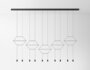 Vibia Wireflow 0332 LED Pendelleuchte