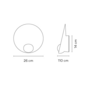 Vibia Musa 7415 LED Wandleuchte