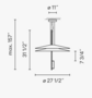 Vibia Flamingo - Pendelleuchte-1510