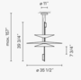 Vibia Flamingo - Pendelleuchte-1530