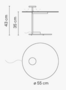 Vibia Flat 5945/5950 - Stehleuchte - 5950