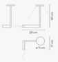 Vibia Flat 5965/5970 - Tischleuchte - 5970
