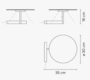 Vibia Flat 5965/5970 - Tischleuchte - 5965