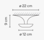 Vibia Funnel LED Wand-/Deckenleuchte - 2012